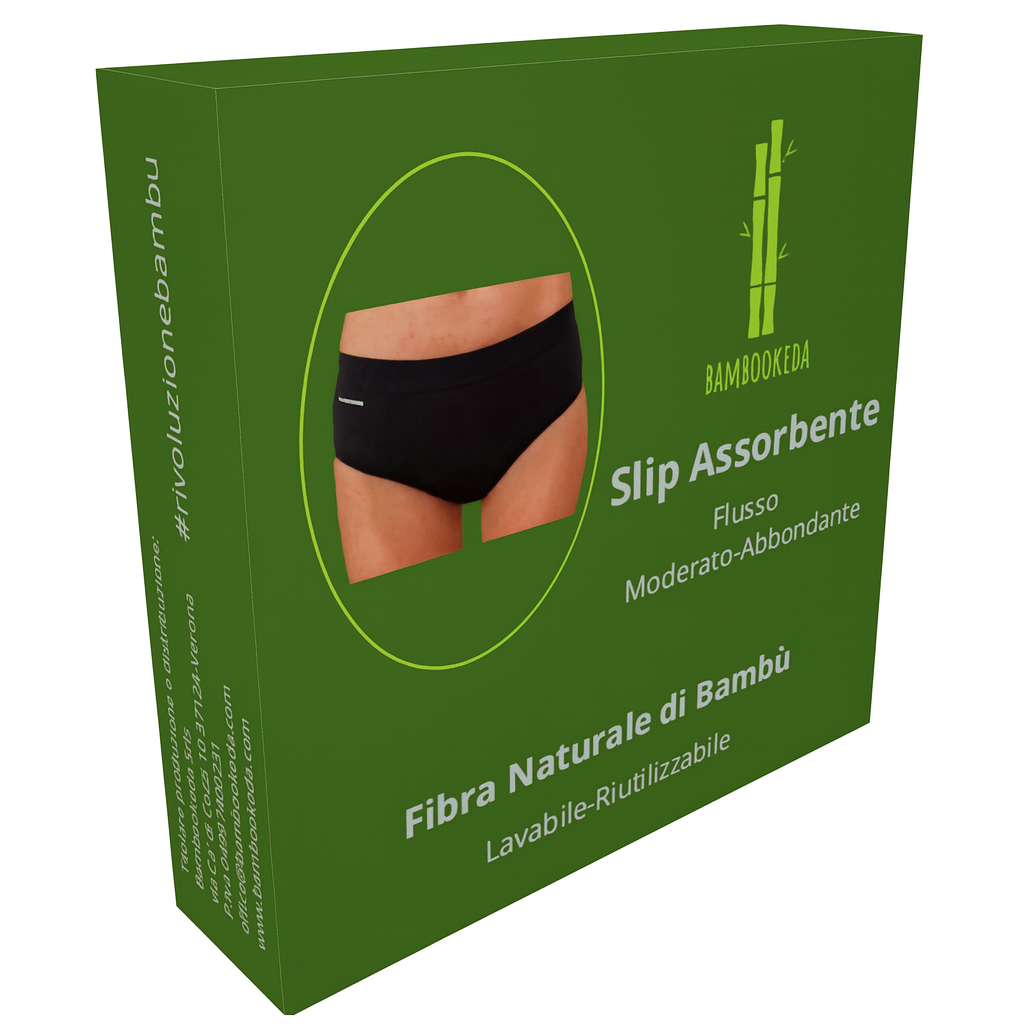 Slip Assorbente in Fibra Naturale di Bambù